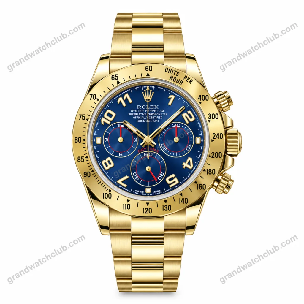 Super Clone Rolex Daytona Blue Dial 116528 – Swiss SuperClone