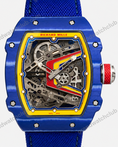 Super Clone Richard Mille RM 67-02 Richard Mille Italy White Carbon TPT Italy – Swiss SuperClone
