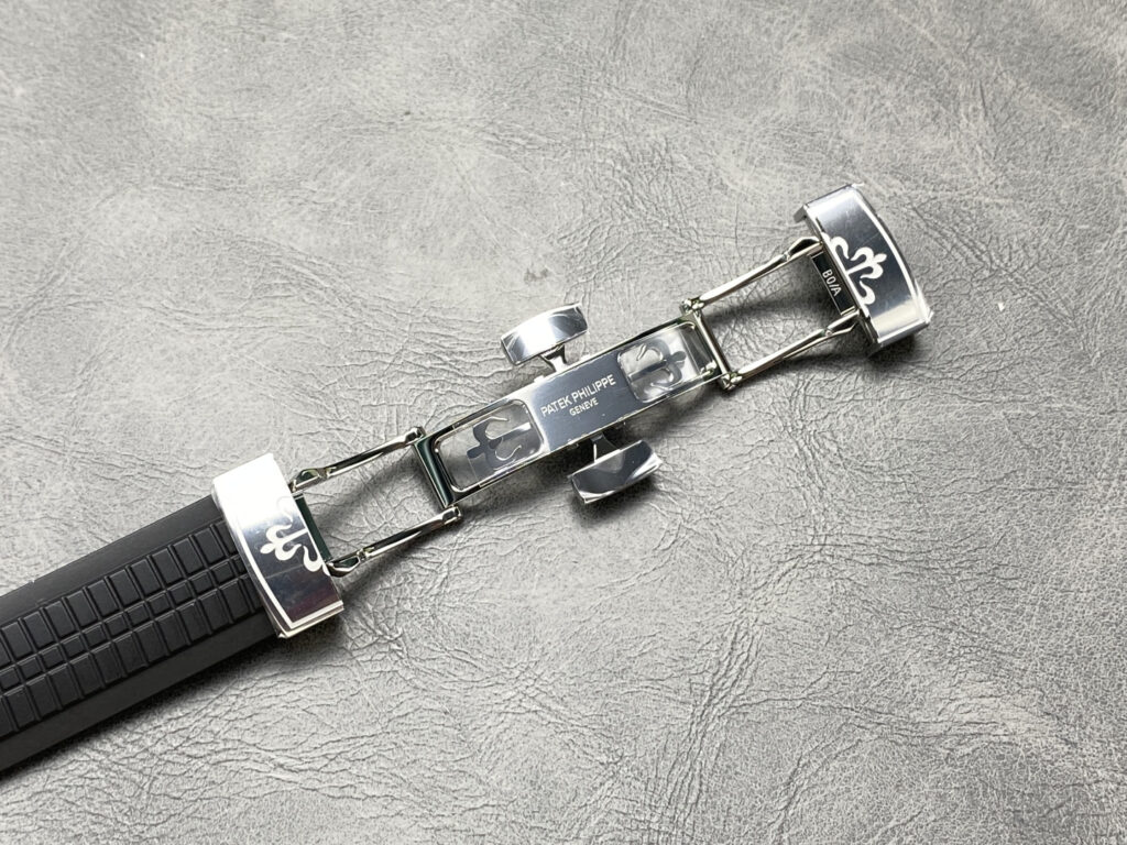 Super Clone Patek Philippe Aquanaut 40mm Rubber Strap Steel 5167A - view 2