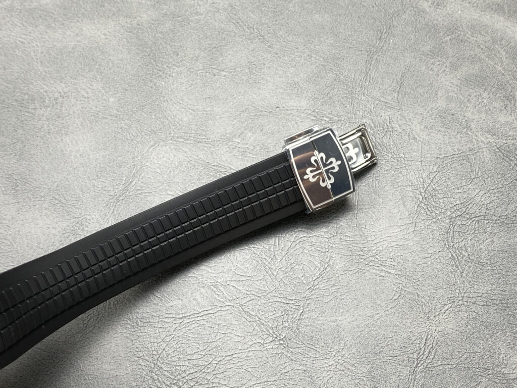 Super Clone Patek Philippe Aquanaut 40mm Rubber Strap Steel 5167A