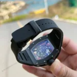 Super Clone Richard Mille RM 55 Richard Mille Manual Winding Bubba Watson 42mm Black