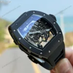 Super Clone Richard Mille RM 55 Richard Mille Manual Winding Bubba Watson 42mm Black