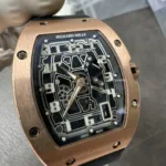 Super Clone Richard Mille Rose Gold Dial Rose Gold
