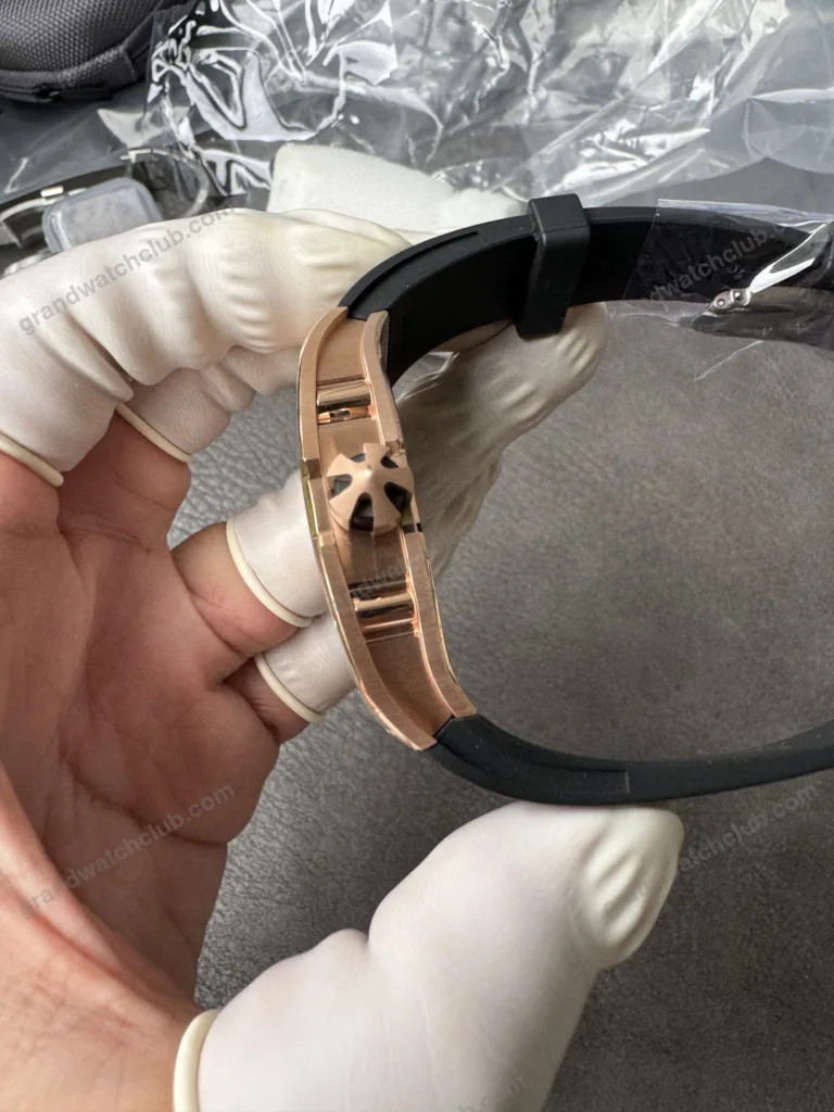 Super Clone Richard Mille Rose Gold Dial Rose Gold