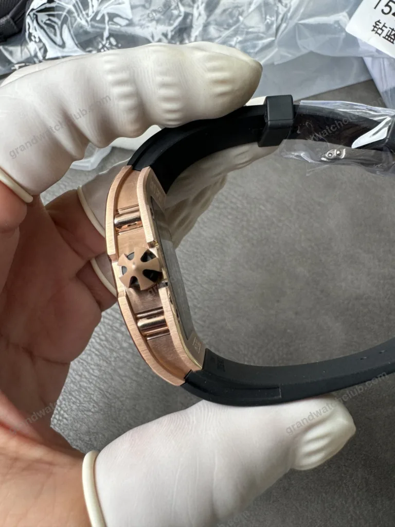 Super Clone Richard Mille Rose Gold Dial Rose Gold