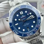Super Clone Omega Seamaster Diver 300M Co‑Axial Master Chronometer 210.32.42.20.03.001 42mm Blue Dial – Swiss SuperClone