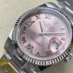 Super Clone Rolex Datejust Pink Roman Dial 126234-0032 36 mm – Swiss SuperClone