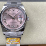 Super Clone Rolex Datejust Pink Roman Dial 126234-0032 36 mm – Swiss SuperClone