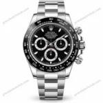 Super Clone Rolex Daytona “Reverse Panda” Black Dial 116500LN – Swiss SuperClone