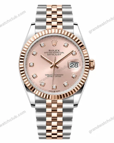 Super Clone Rolex Datejust Rose-Gold Dial REP016816 41 mm – Swiss SuperClone