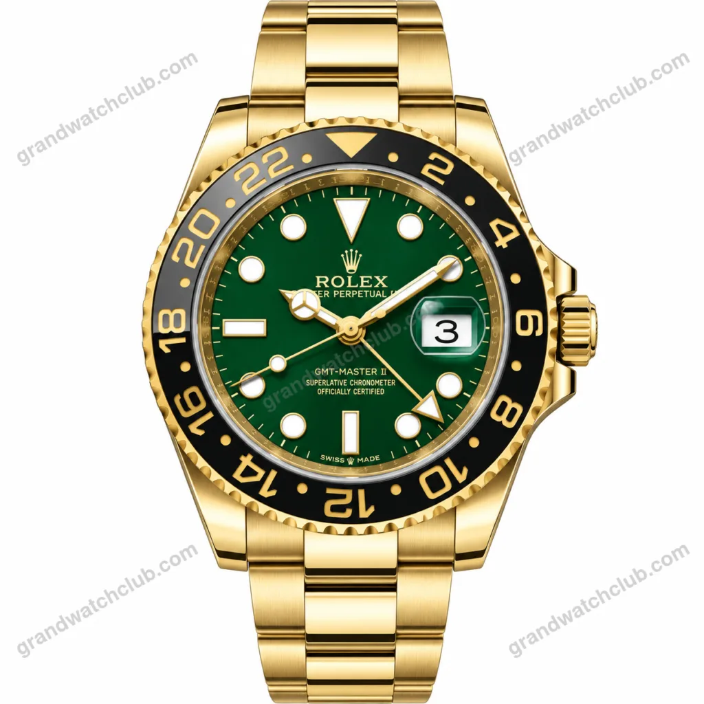 Super Clone Rolex GMT-Master II Green Dial 116718LN – Swiss SuperClone