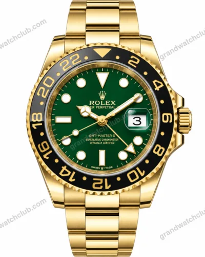 Super Clone Rolex GMT-Master II Green Dial 116718LN – Swiss SuperClone