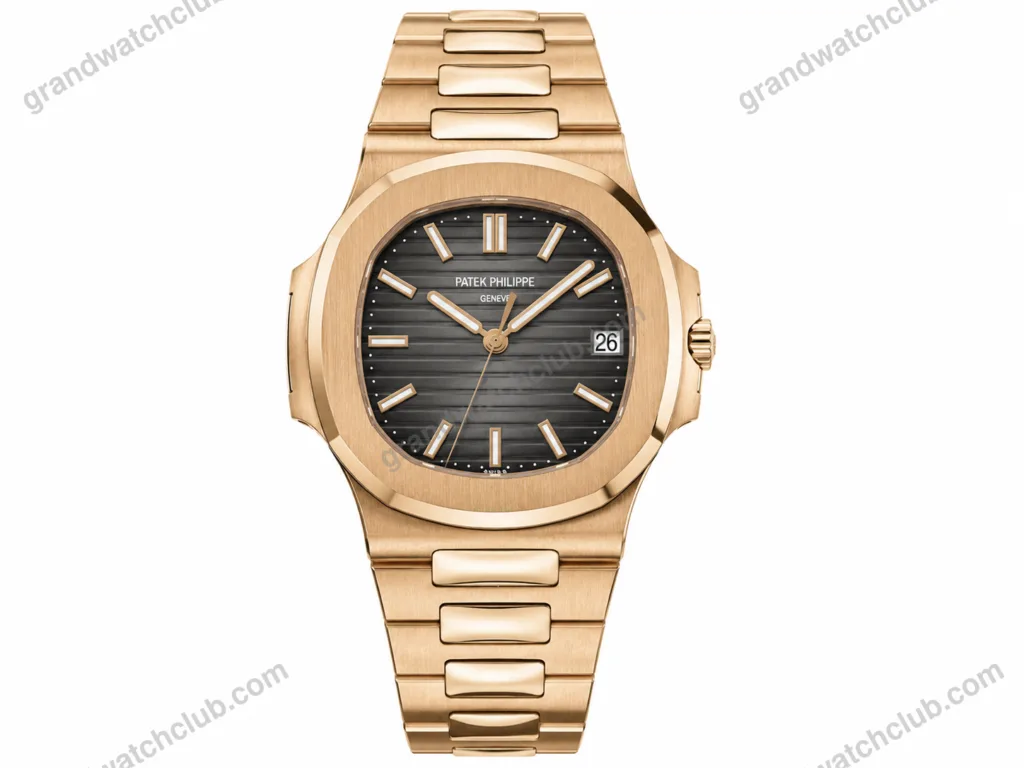 Super Clone Patek Philippe Nautilus 5711/1R-001 40mm Gray Dial Rose Gold V3 Update – Swiss SuperClone