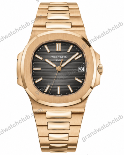 Super Clone Patek Philippe Nautilus 5711/1R-001 40mm Gray Dial Rose Gold V3 Update – Swiss SuperClone
