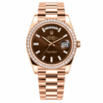 Super Clone Rolex Day-Date Brown Ombré Dial 128345rbr-0075 36 mm