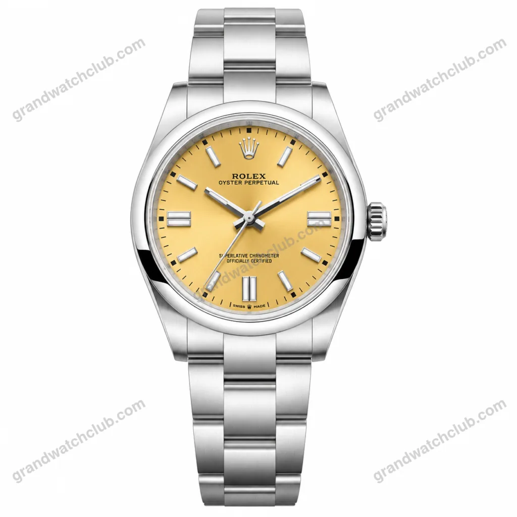 Super Clone Rolex Oyster Perpetual 277200 Beige Dial