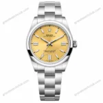 Super Clone Rolex Oyster Perpetual 277200 Beige Dial