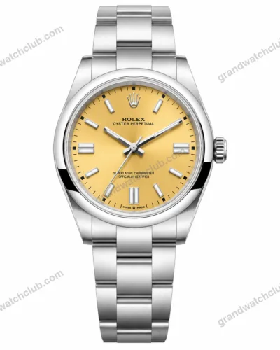 Super Clone Rolex Oyster Perpetual 277200 Beige Dial – Swiss SuperClone