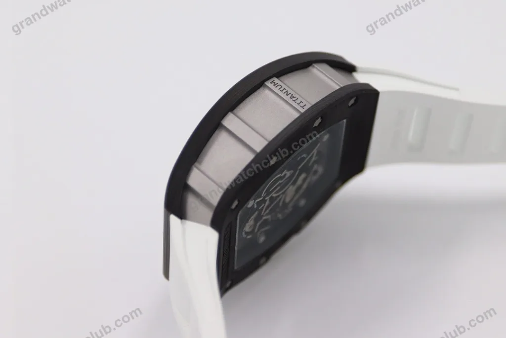 Super Clone Richard Mille RM 55 Richard Mille Black Bubba Watson 42mm Ceramic