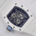 Super Clone Richard Mille RM 55 Richard Mille BLUE 42mm Ceramic