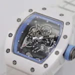 Super Clone Richard Mille RM 55 Richard Mille BLUE 42mm Ceramic