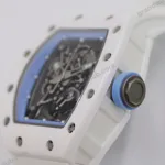 Super Clone Richard Mille RM 55 Richard Mille BLUE 42mm Ceramic