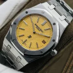 Super Clone Audemars Piguet Royal Oak Jumbo Extra-Thin 15202BC.OO.1240BC.01 39mm Yellow Dial – Swiss SuperClone