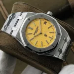 Super Clone Audemars Piguet Royal Oak Jumbo Extra-Thin 15202BC.OO.1240BC.01 39mm Yellow Dial – Swiss SuperClone