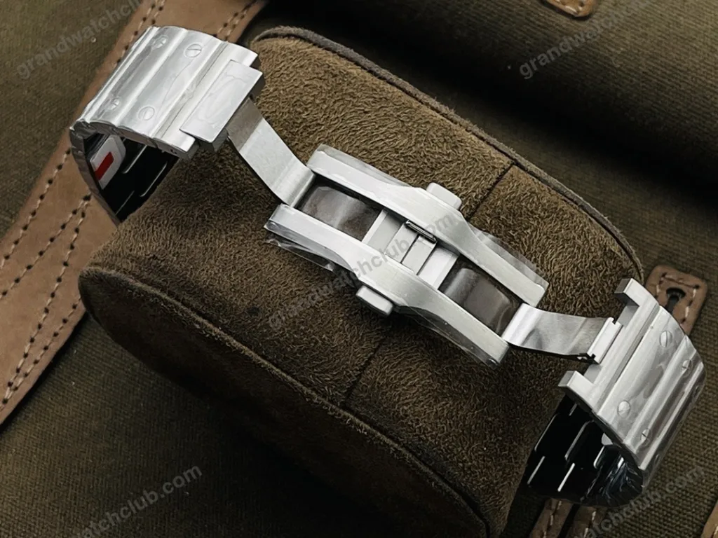 Super Clone Cartier Santos De Cartier Medium Blue WSSA0063 35.5mm – – Swiss SuperClone