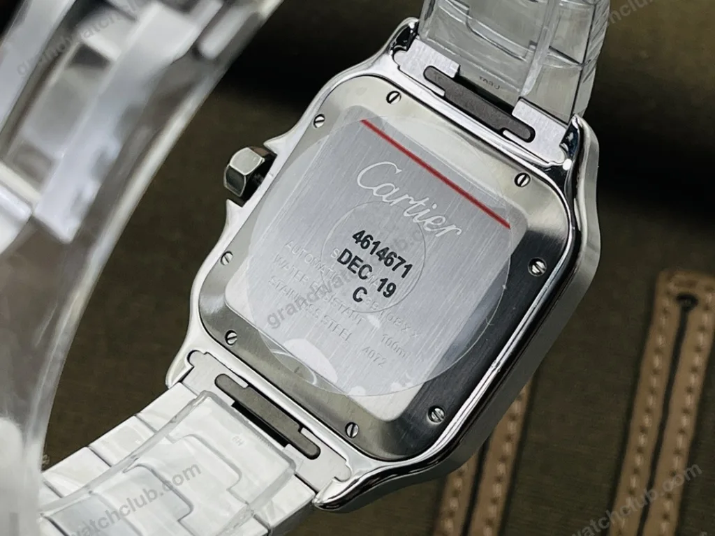 Super Clone Cartier Santos De Cartier Medium Blue WSSA0063 35.5mm – – Swiss SuperClone