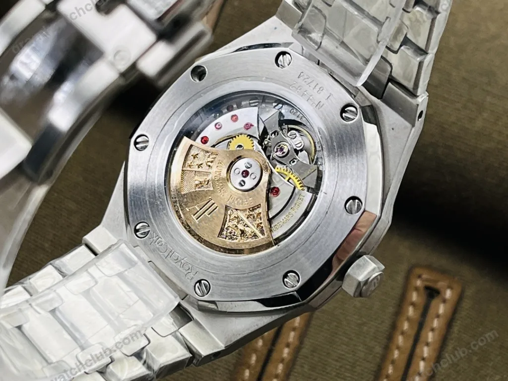 Super Clone Audemars Piguet Royal Oak 15400ST 41mm Full Moissanite Hongkong – Customize Diamod – Swiss SuperClone