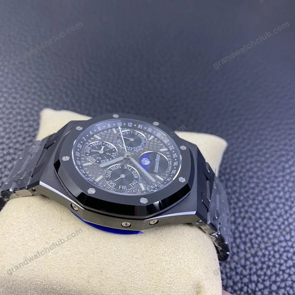 Super Clone Audemars Piguet Royal Oak Perpetual Calendar 26579CE.OO.1225CE.01 Black Ceramic 41mm – Swiss SuperClone