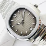 Super Clone Patek Philippe Nautilus 7118/1A-011 35.2mm Gray Dial Steel – Swiss SuperClone
