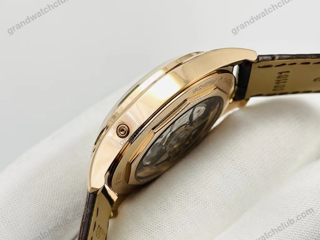 Super Clone Vacheron Constantin FiftySix Complete Calendar 4000E/000R-B065 41mm Rose Gold