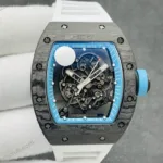 Super Clone Richard Mille RM 55 Richard Mille Asia Manual Winding Bubba Watson Carbon