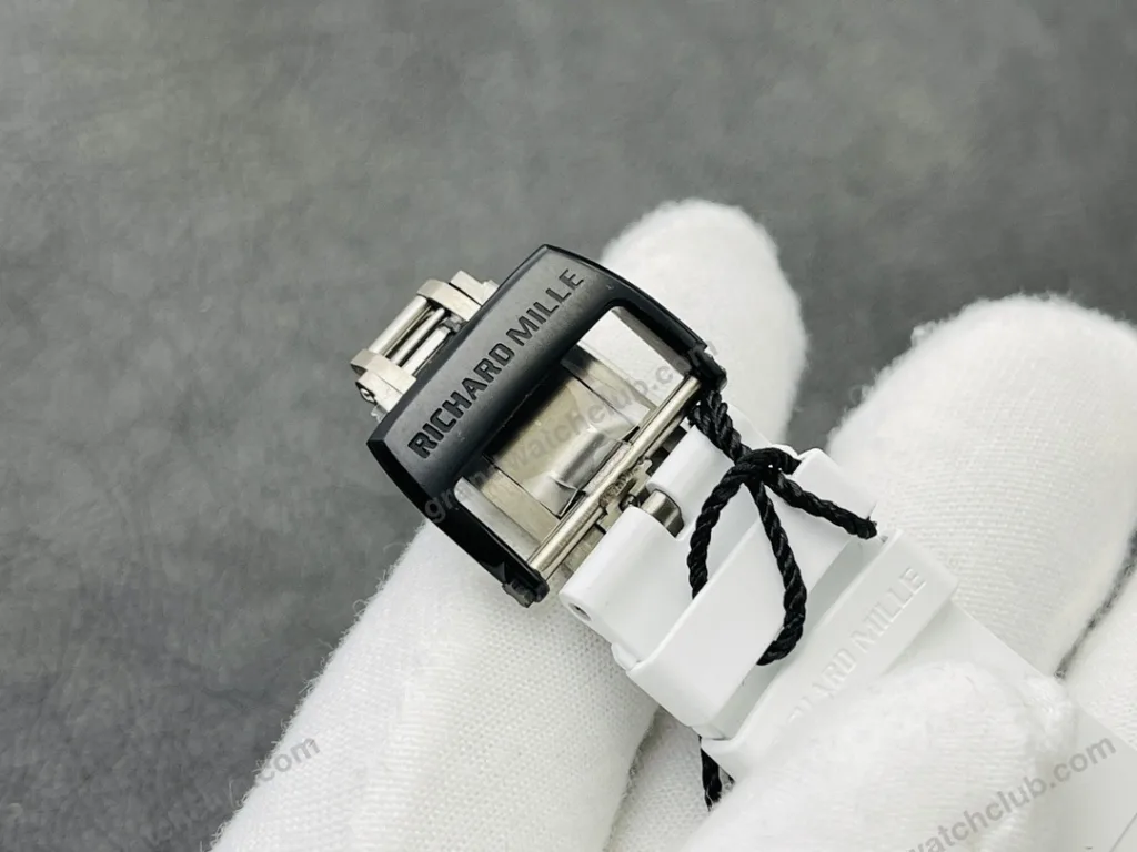 Super Clone Richard Mille RM 55 Richard Mille Asia Manual Winding Bubba Watson Carbon