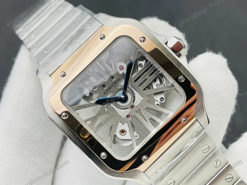 Super Clone Cartier Santos Large Skeleton WHSA0012 – Swiss SuperClone