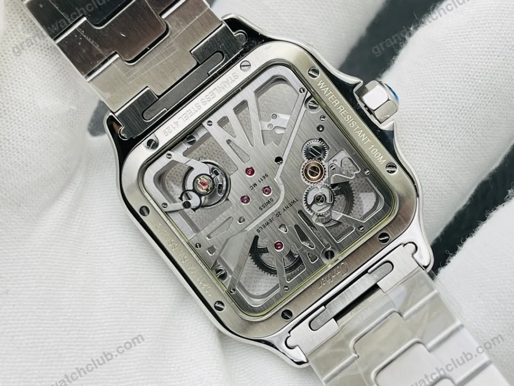 Super Clone Cartier Santos Large Skeleton WHSA0012 – Swiss SuperClone