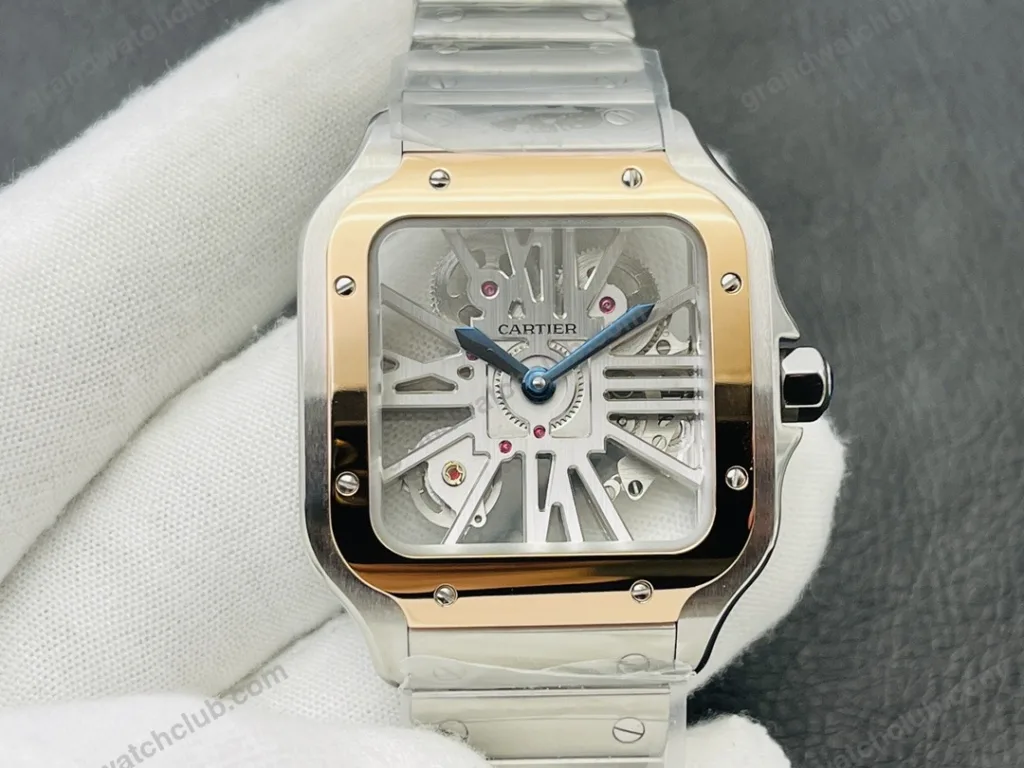Super Clone Cartier Santos Large Skeleton WHSA0012 – Swiss SuperClone
