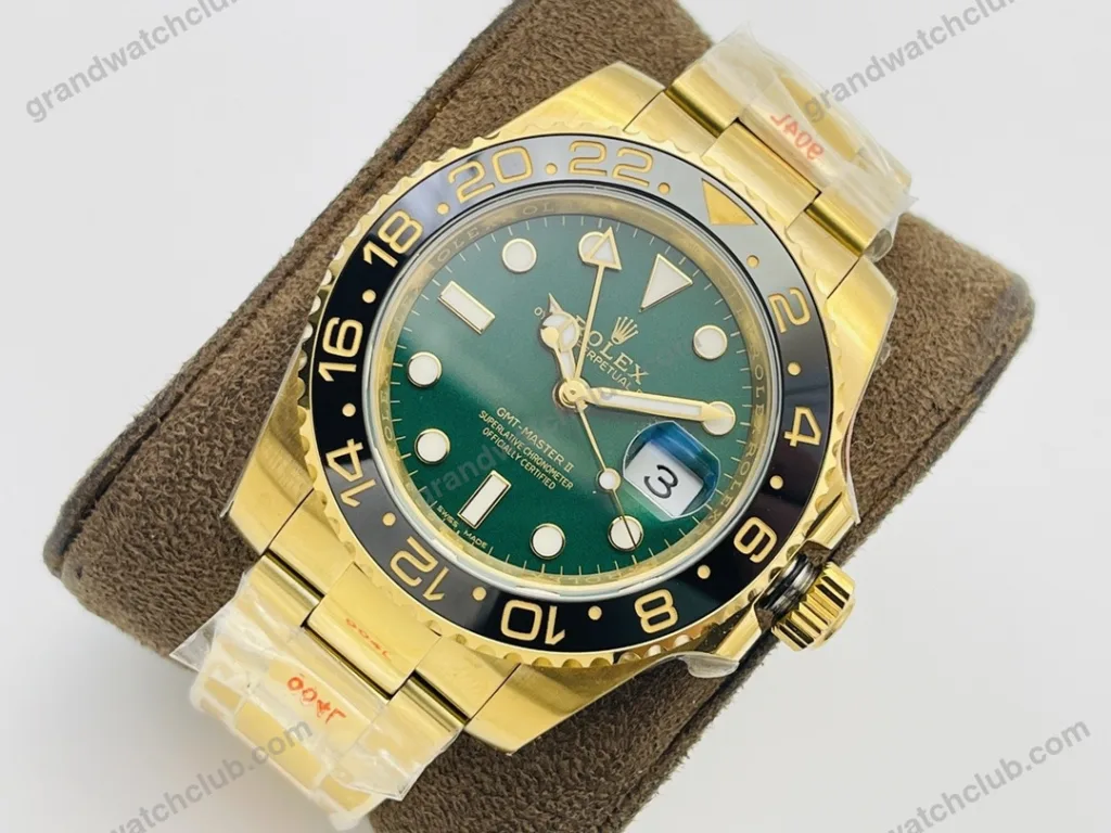 Super Clone Rolex GMT-Master II Green Dial 116718LN – Swiss SuperClone
