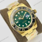 Super Clone Rolex GMT-Master II Green Dial 116718LN – Swiss SuperClone