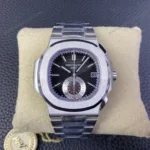 Super Clone Patek Philippe Nautilus Chronograph 5980/1A-014 40.5mm Black-Blue Dial – Swiss SuperClone