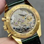 Super Clone Omega Speedmaster Moonwatch Professional 42mm 310.63.42.50.10.001 Green Dial Yellow Gold – Swiss SuperClone