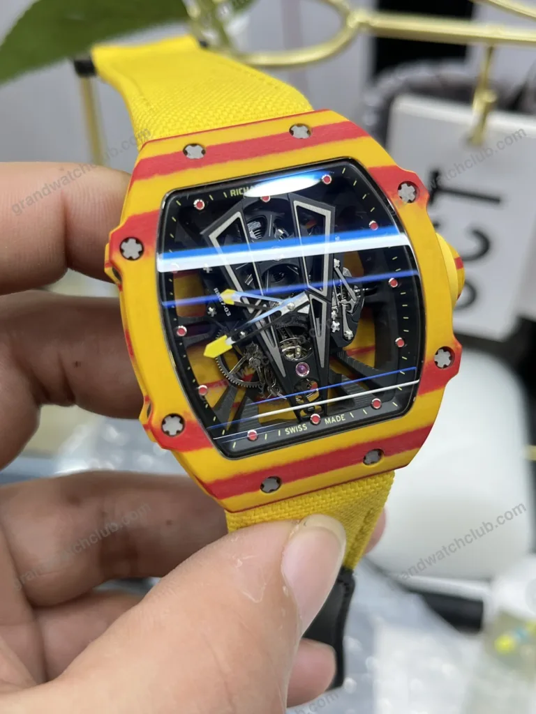 Super Clone Richard Mille RM 27-03 Richard Mille Rafael Nadal Shock Resistance 42mm Carbon – Swiss SuperClone