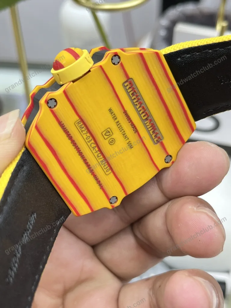 Super Clone Richard Mille RM 27-03 Richard Mille Rafael Nadal Shock Resistance 42mm Carbon – Swiss SuperClone