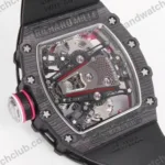Super Clone Richard Mille RM 38-02 Richard Mille Bubba Watson Tourbillon 42mm Carbon