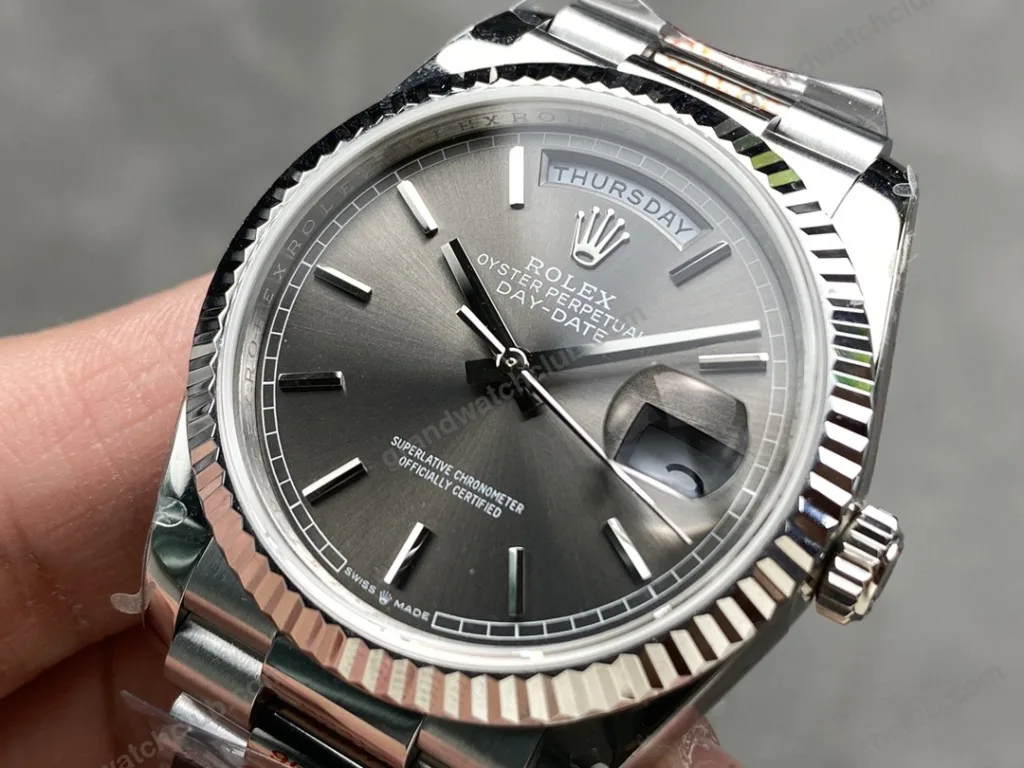 Super Clone Rolex Day-Date Slate Dial 228236-0013 40 mm – Swiss SuperClone