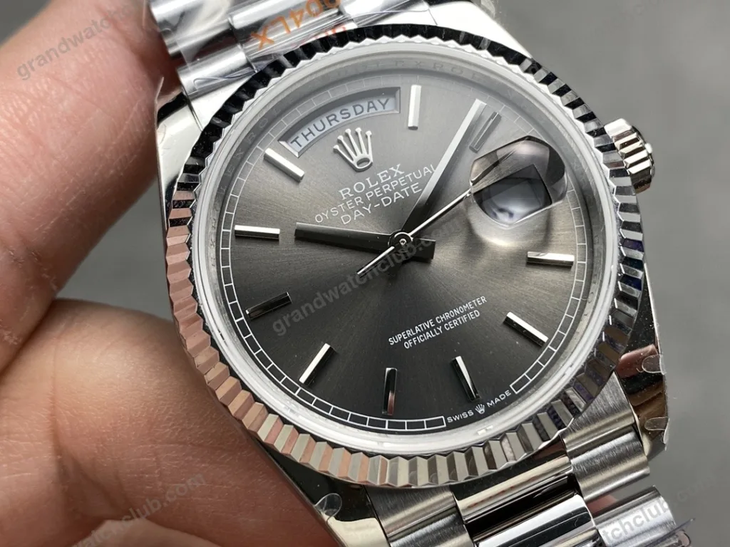 Super Clone Rolex Day-Date Slate Dial 228236-0013 40 mm – Swiss SuperClone