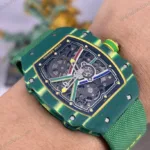 Super Clone Richard Mille RM 67-02 Richard Mille Italy White Carbon TPT Italy – Swiss SuperClone