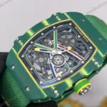 Super Clone Richard Mille RM 67-02 Richard Mille Italy White Carbon TPT Italy – Swiss SuperClone